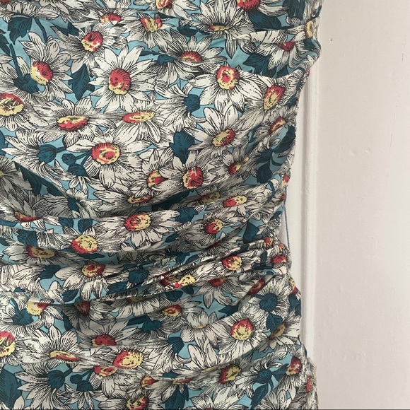 French Connection Floral Print Mini Sun Dress - Picture 8 of 8